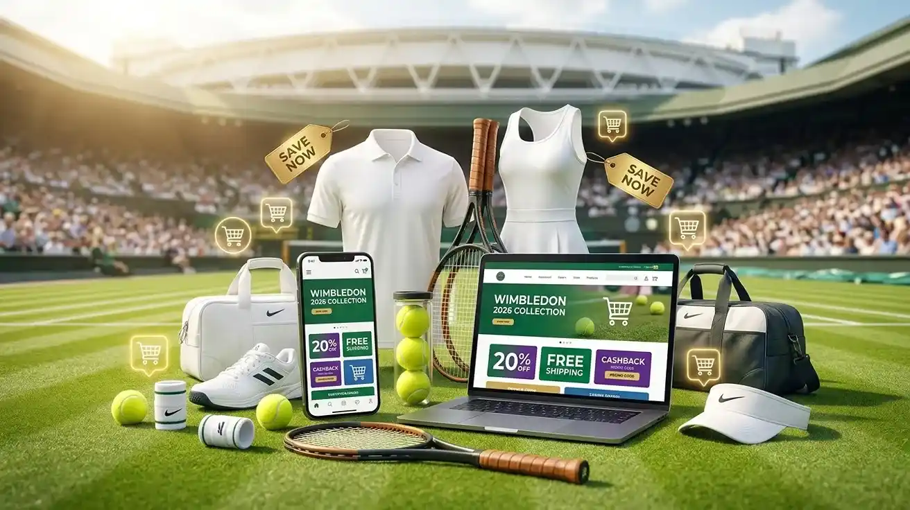 Wimbledon 2026 Shopping Guide: Save More on Tennis Gear with Coupons and Deals