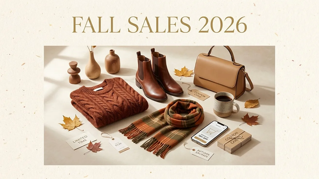 Fall Sales 2026: Your Complete Guide to Autumn Deals, Discounts and Coupons