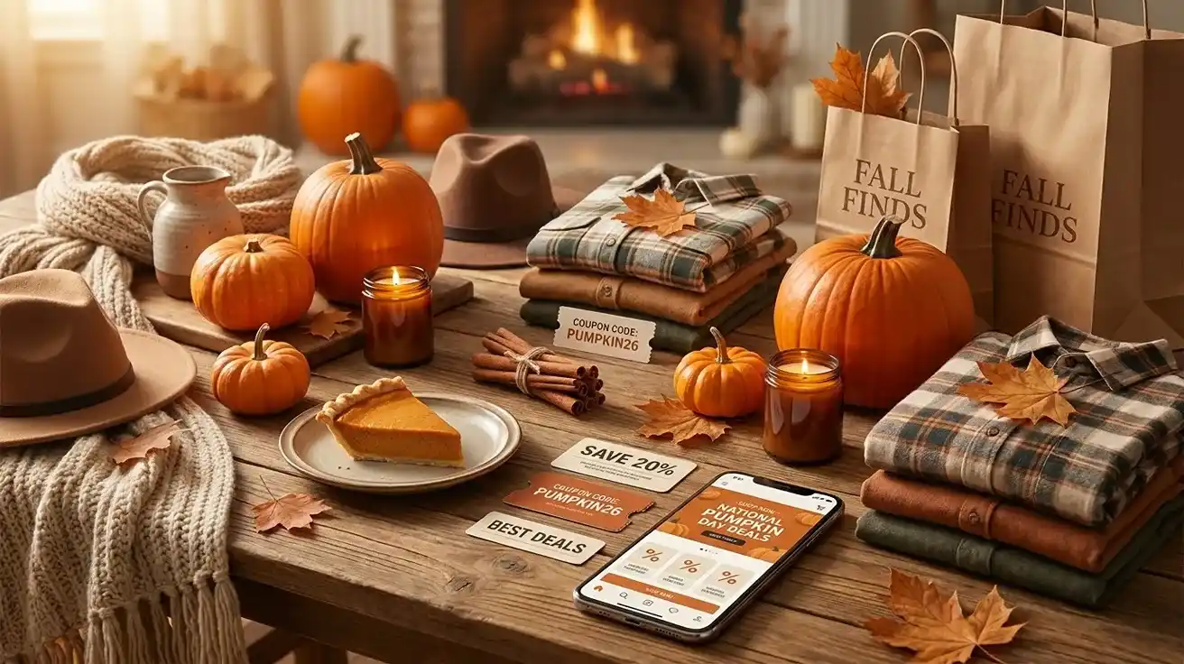 National Pumpkin Day 2026: Best Deals, Coupons and Savings for Fall Shopping